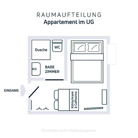 Strandnahe Mini Im Souterrain Mit Gratis Waeschepaket * شاربوتس